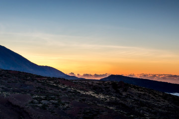 9.11. Sonnenuntergang, beim Observatorium