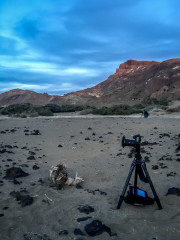 12.11. Caldera, Teide - der Aufbau ;-)