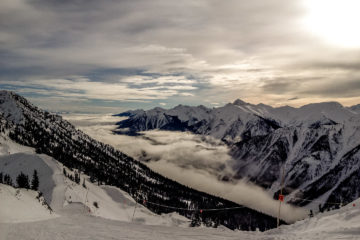 21.1.2015 - Downhill, Kicking Horse Ski Area