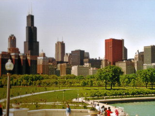 Grant Park, Sears Tower.