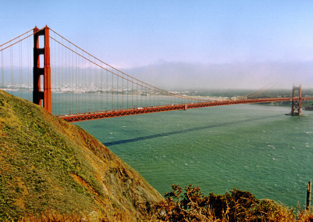 Begrüßungsblick auf San Francisco :-)