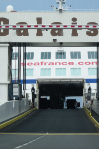 28.7.: Einschiffung auf der Seafrance Rodin