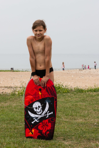 29.7.: Am Strand von West Bay