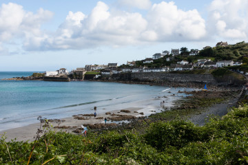 8.8.: Coverack, Bucht und Baden