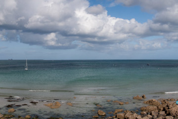 8.8.: Coverack, Bucht und Baden