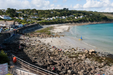 8.8.: Coverack, Bucht und Baden