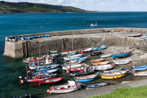 8.8.: Coverack, Bucht und Baden