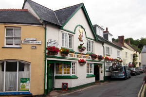 13.8.: Rückfahrt, Übernachtung in Minehead