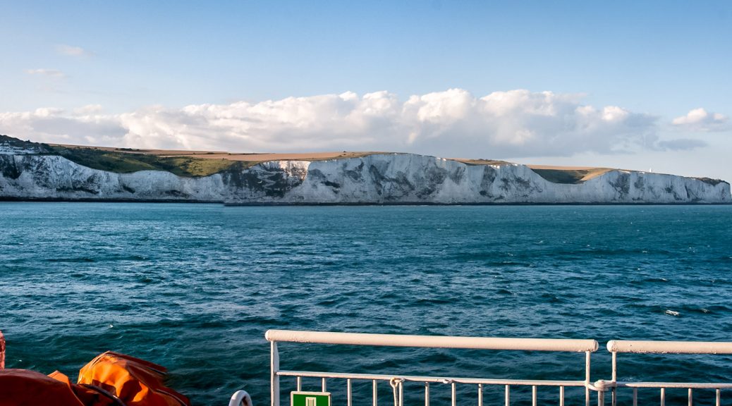 14.8.: Überfahrt Dover-Calais