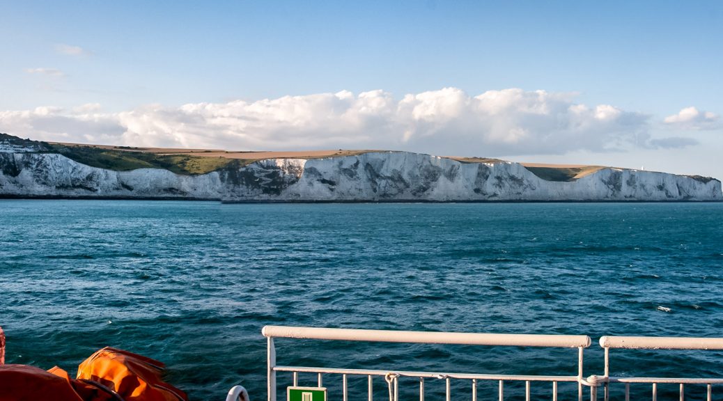 14.8.: Überfahrt Dover-Calais