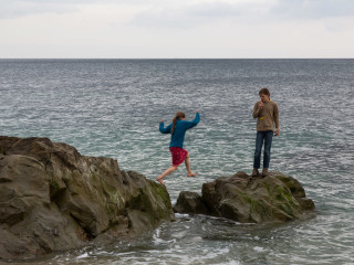 6.4.: Am Strand von Porthleven