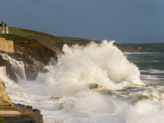 17.10. Herbststurm in Porthleven