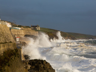 17.10. Herbststurm in Porthleven