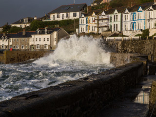 17.10. Herbststurm in Porthleven