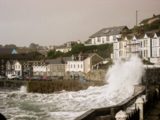 17.10. Herbststurm in Porthleven