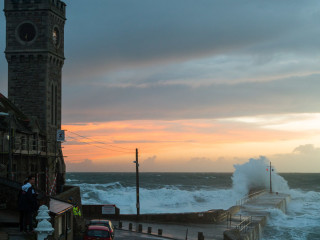 17.10. Herbststurm in Porthleven