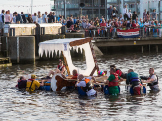 25.7. West Bay - Raft Race