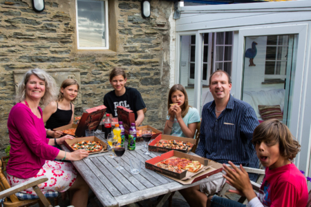 9.8. Penningtons bei uns im Compass Cottage
