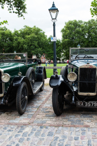 11.8. Radtour Bristol-Bath - Oldtimer am Queens Square