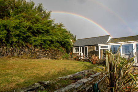 8.10. Regenbogen über Porthleven