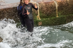 9.10. Schwimmen im Porthleven Harbour