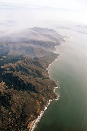 Anflug auf San Francisco