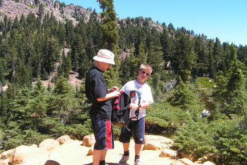 Lassen NP - Wanderung zum Kings Creek