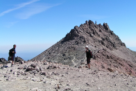 Auf dem Lassen Peak - noch 200 Höhenmeter