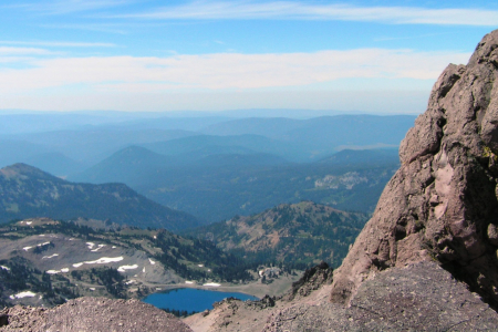 Blick vom Lassen Peak