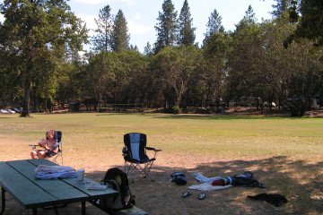 Süd-Oregon: Griffin County Park am Rogue River