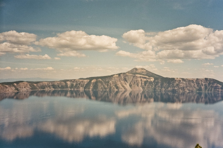 Crater Lake - unwirkliche Farben