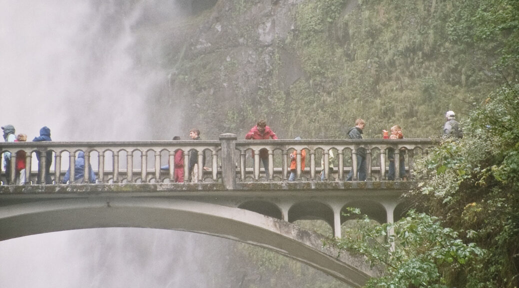 Multnomah Falls am Columbia River