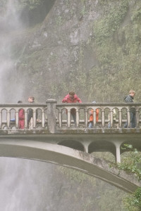 Multnomah Falls am Columbia River