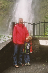 Multnomah Falls am Columbia River