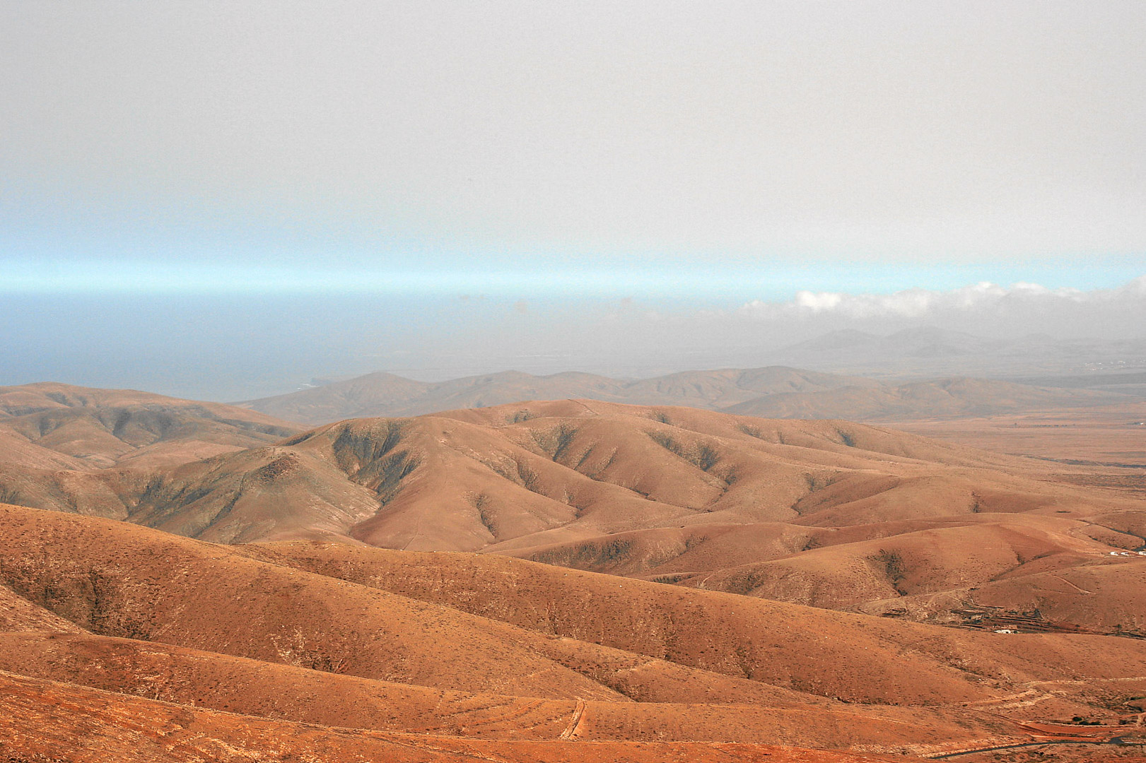 Wüste im Westen von Fuerteventura