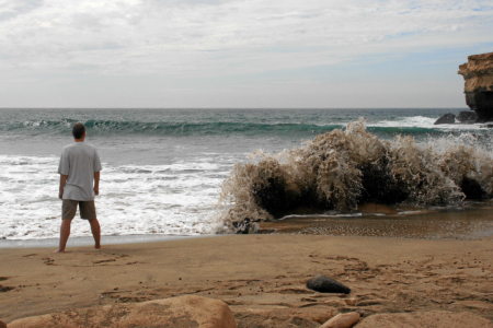 La Pared: Brandung