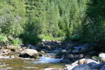 Boulder Creek, kleiner Nebenfluss des Lochsa River