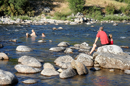 Idaho, Hwy #12, im Lochsa River