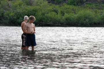 Idaho, Highway #95: am Salmon River.