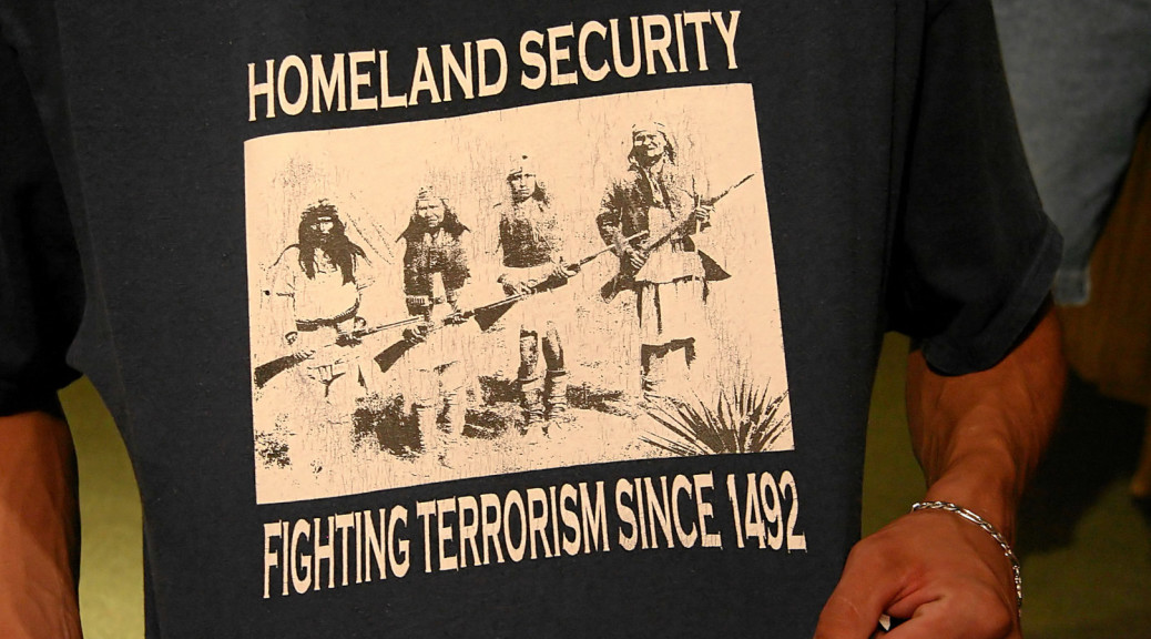 Native Americans against Terrorism