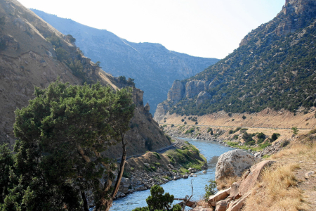 Wyoming:  Wind River Canyon