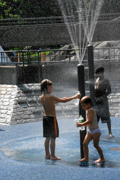 New York: Water Fun im Central Park