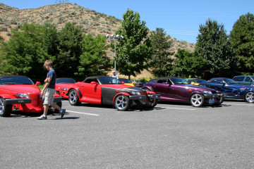 Treffpunkt der „Vintage Cars“