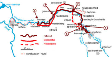 2.-7.4.: Radtour von Nordhorn bis Ommen.
