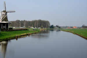 Die Vechte in Ommen.