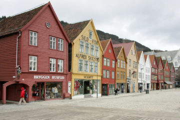 Bryggen, das Hanseviertel