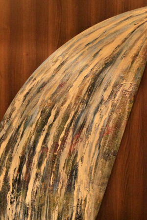 Kunst auf der MS Trollfjord: Wasserfall 1