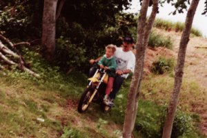 Motocross auf Ulis Gelände