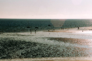 Bilck von unserer &quot;Villa La Tourelles&quot; auf die Bucht von St.Pierre des Quiberon.