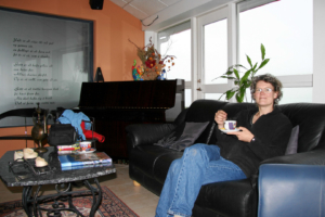 ... mit Gratis-Kaffee im Luxushotel Glymur.